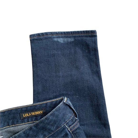 Lucky Brand Halsted Lola Skinny Dark Wash Denim Jeans - Picture 3 of 8